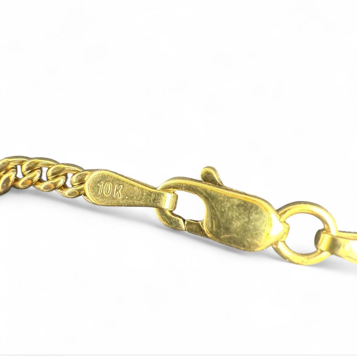 8” Solid 10K Gold Cuban Bracelet