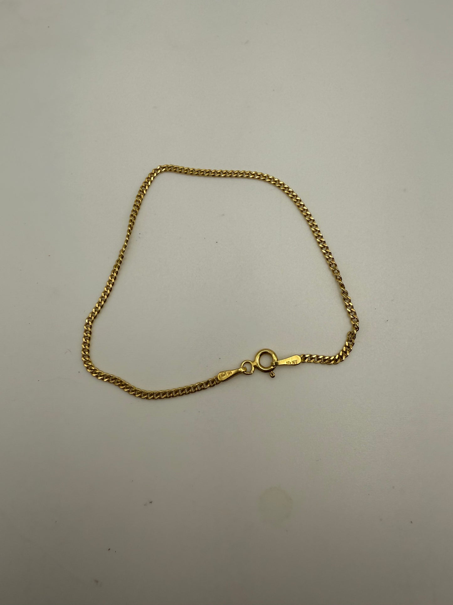 10K Gold Cuban Bracelet