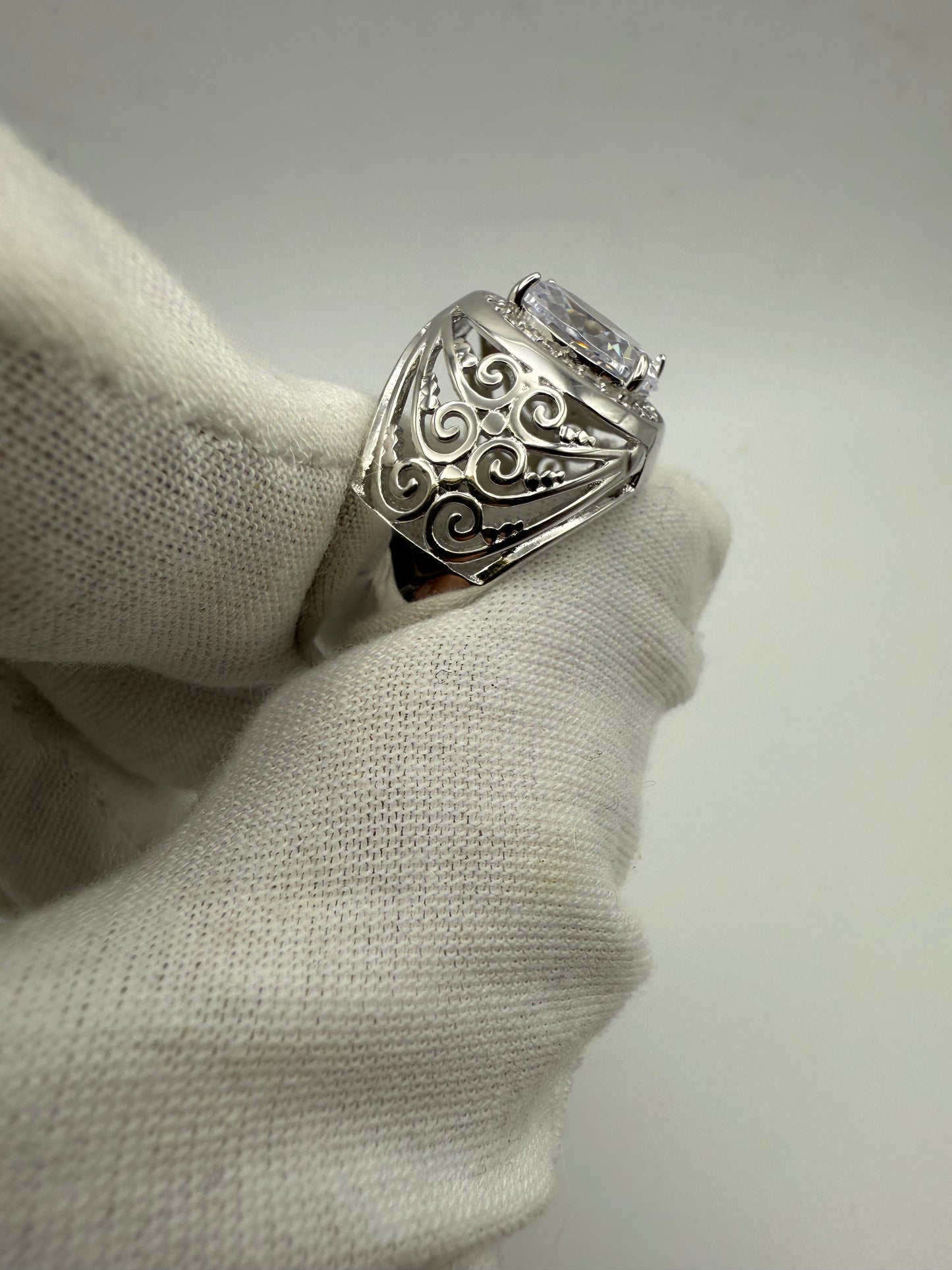 Sterling Silver + CZ Ring