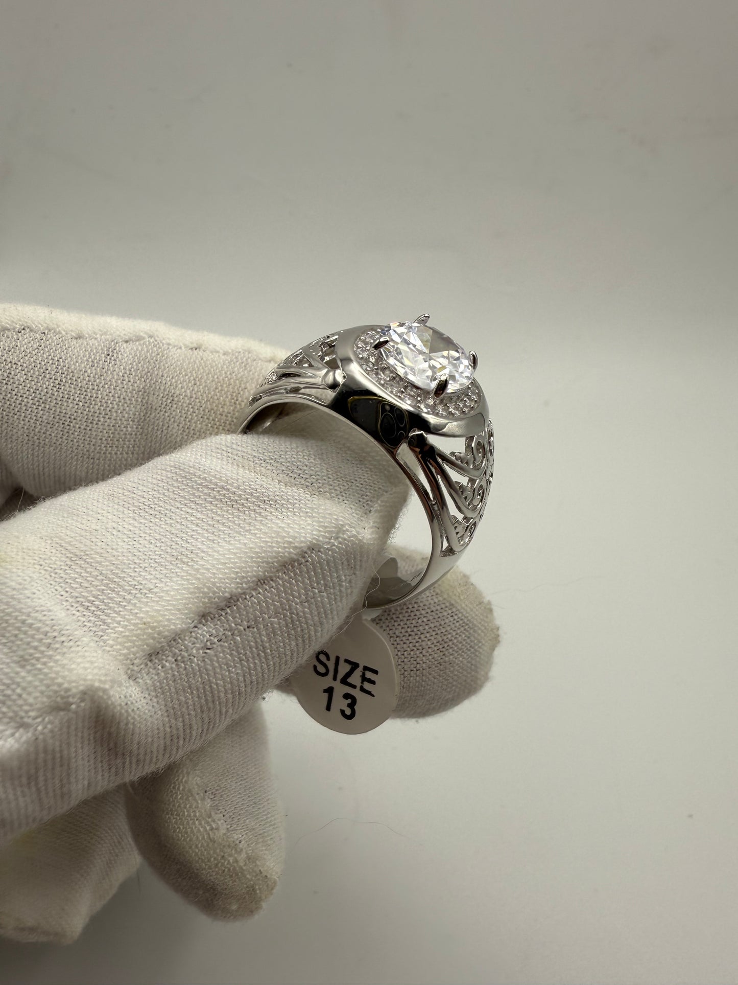 Sterling Silver + CZ Ring