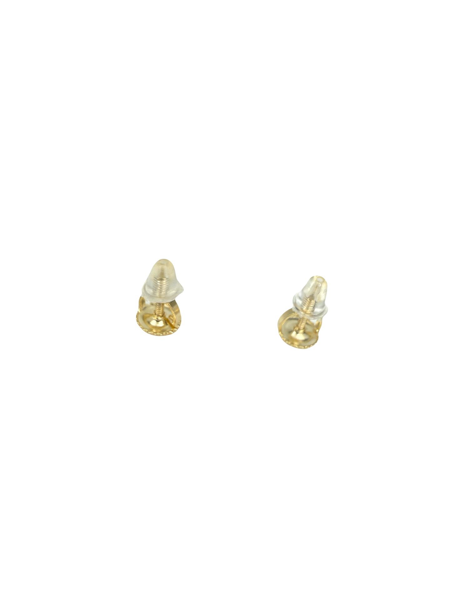 14K Gold Plated Sterling Silver + Moissanite Cluster Earrings