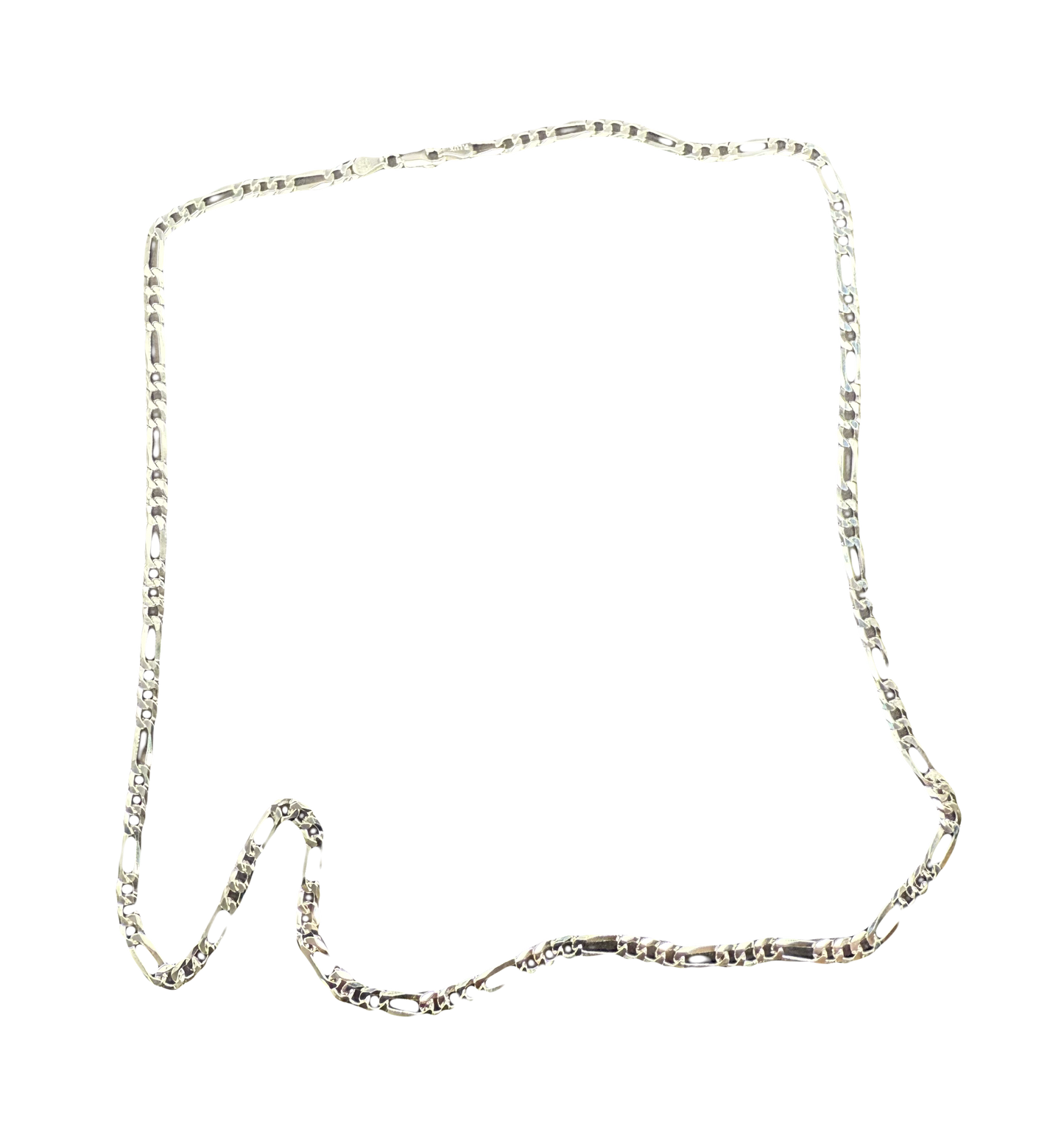 Sterling Silver Figaro Necklace