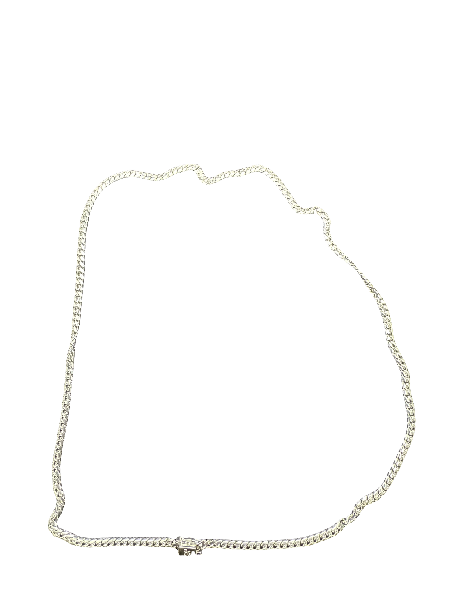 Sterling Silver Cuban Necklace