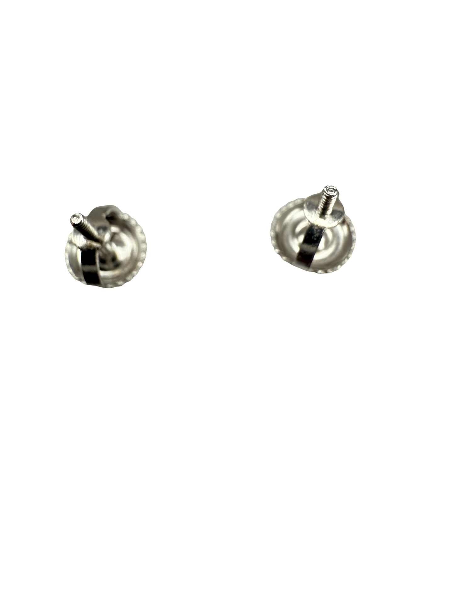 Sterling Silver Moissanite Cluster Stud Earrings