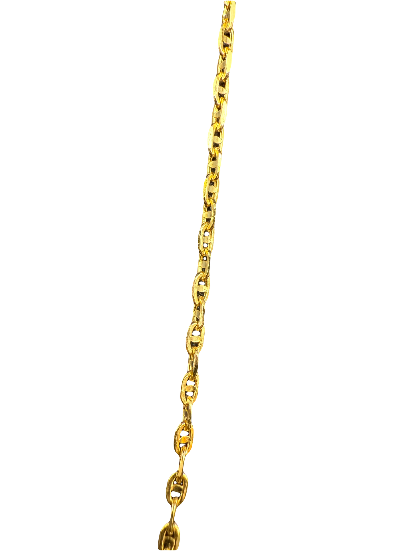10K Solid Gold Cable Link Necklace