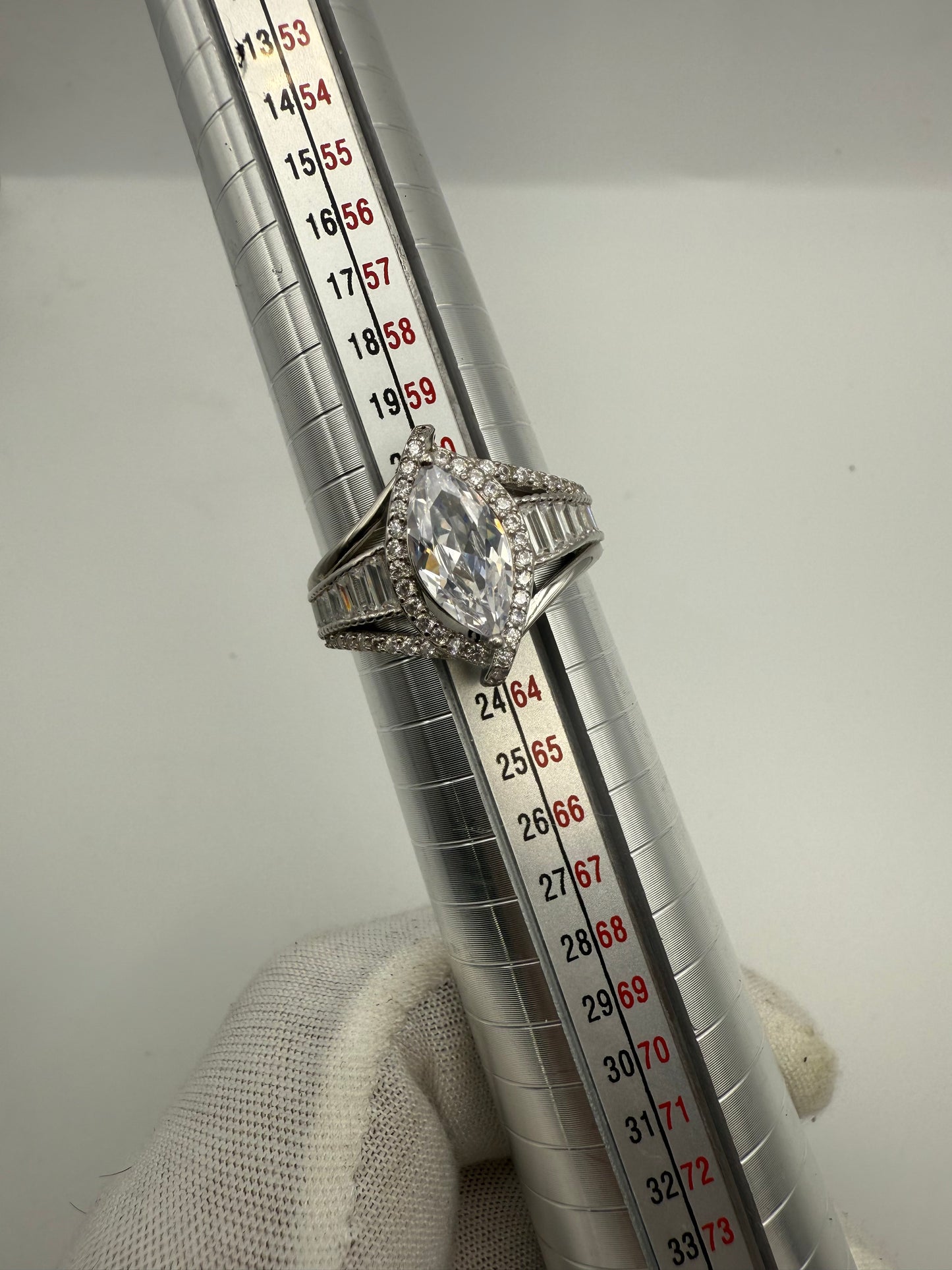 Sterling Silver + CZ Ring