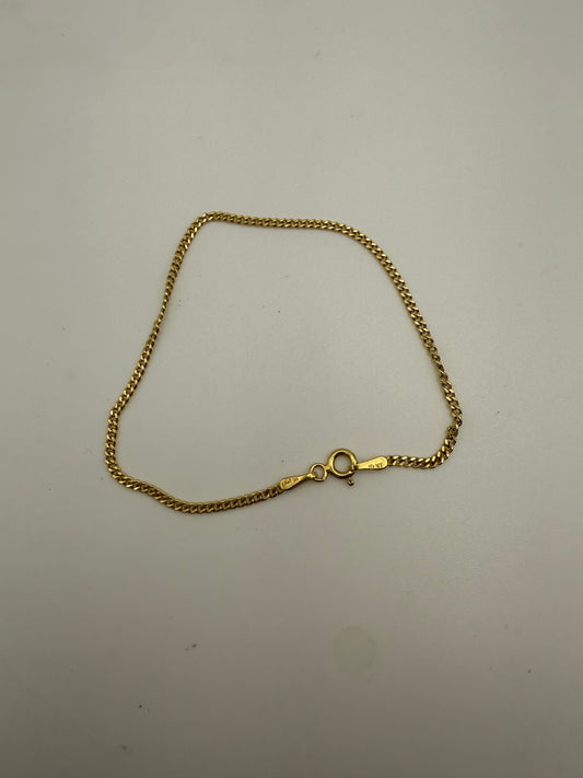 10K Gold Cuban Bracelet