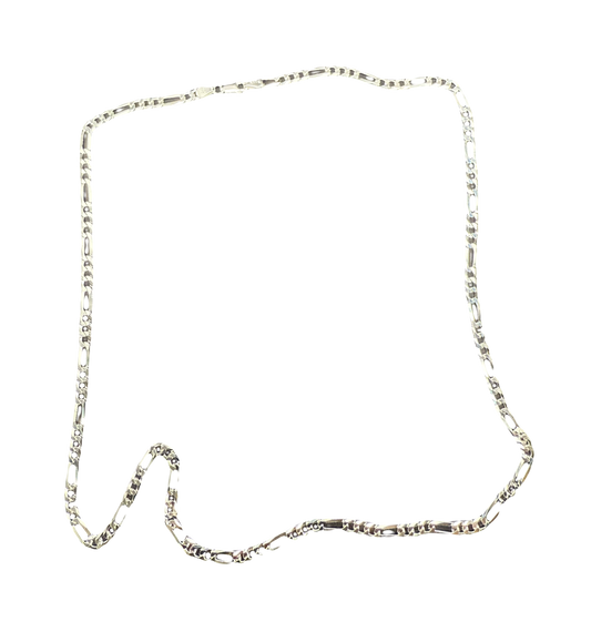Sterling Silver Figaro Necklace