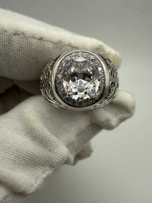 Sterling Silver + CZ Ring