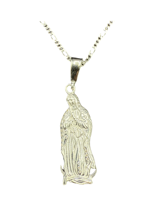 Virgin Mary Pendant Necklace